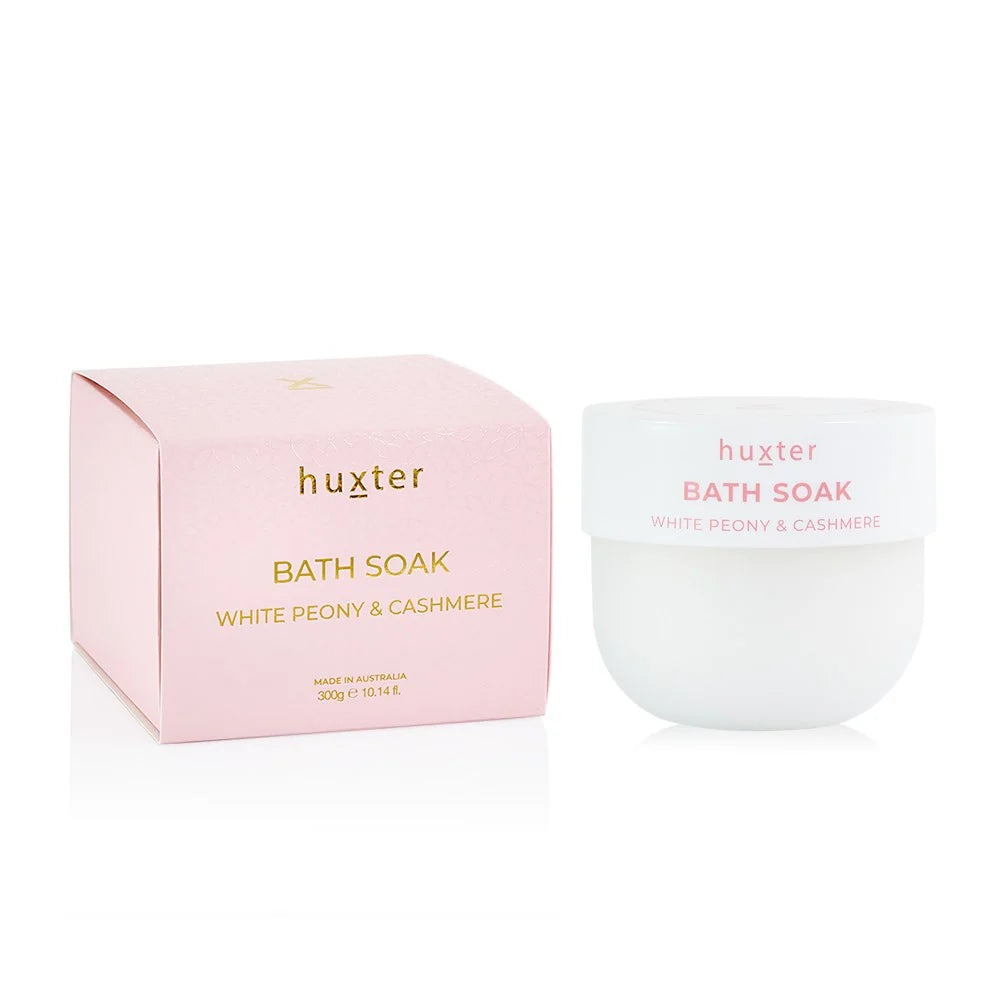 HUXTER Bath Soak - White Peony &amp; Cashmere
