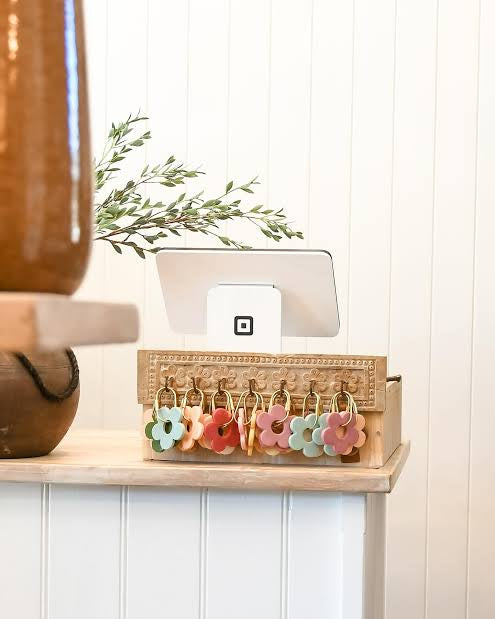 The Corner Nook Handmade Resin Keyrings
